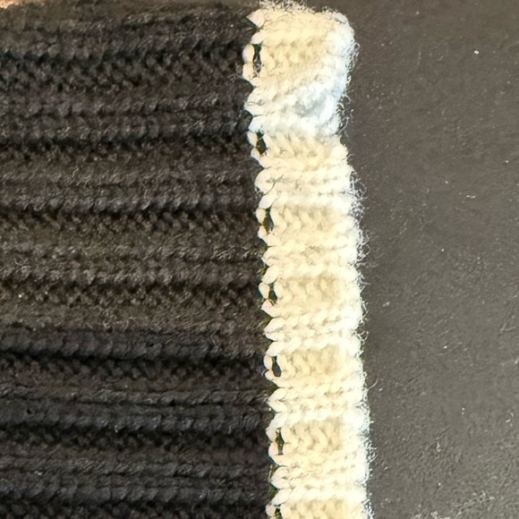 Z-Supply Josephine Striped Black and White Turtleneck Sweater NWT - Picture 10 of 12